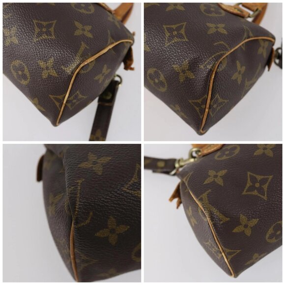 LOUIS VUITTON Monogram Mini Speedy Hand Bag M41534 LV Auth hk3156 - Picture 14 of 16
